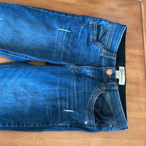 Democracy Ab Technology Distressed Jeans Size 6 - Picture 4 of 10